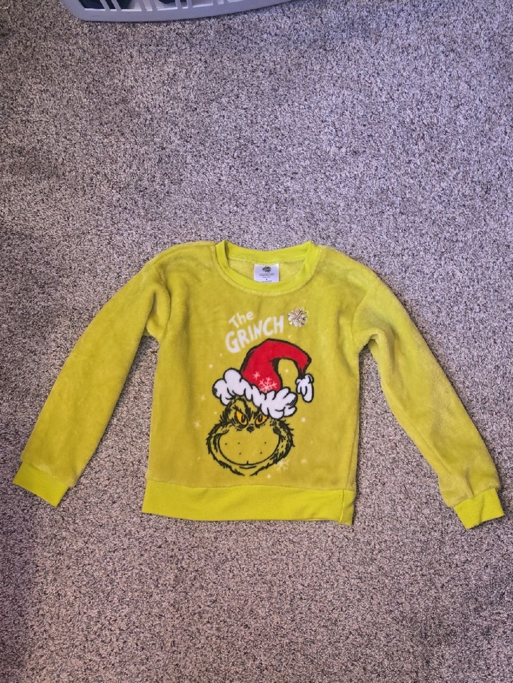The Grinch Kids' Green Holiday Sweatshirt